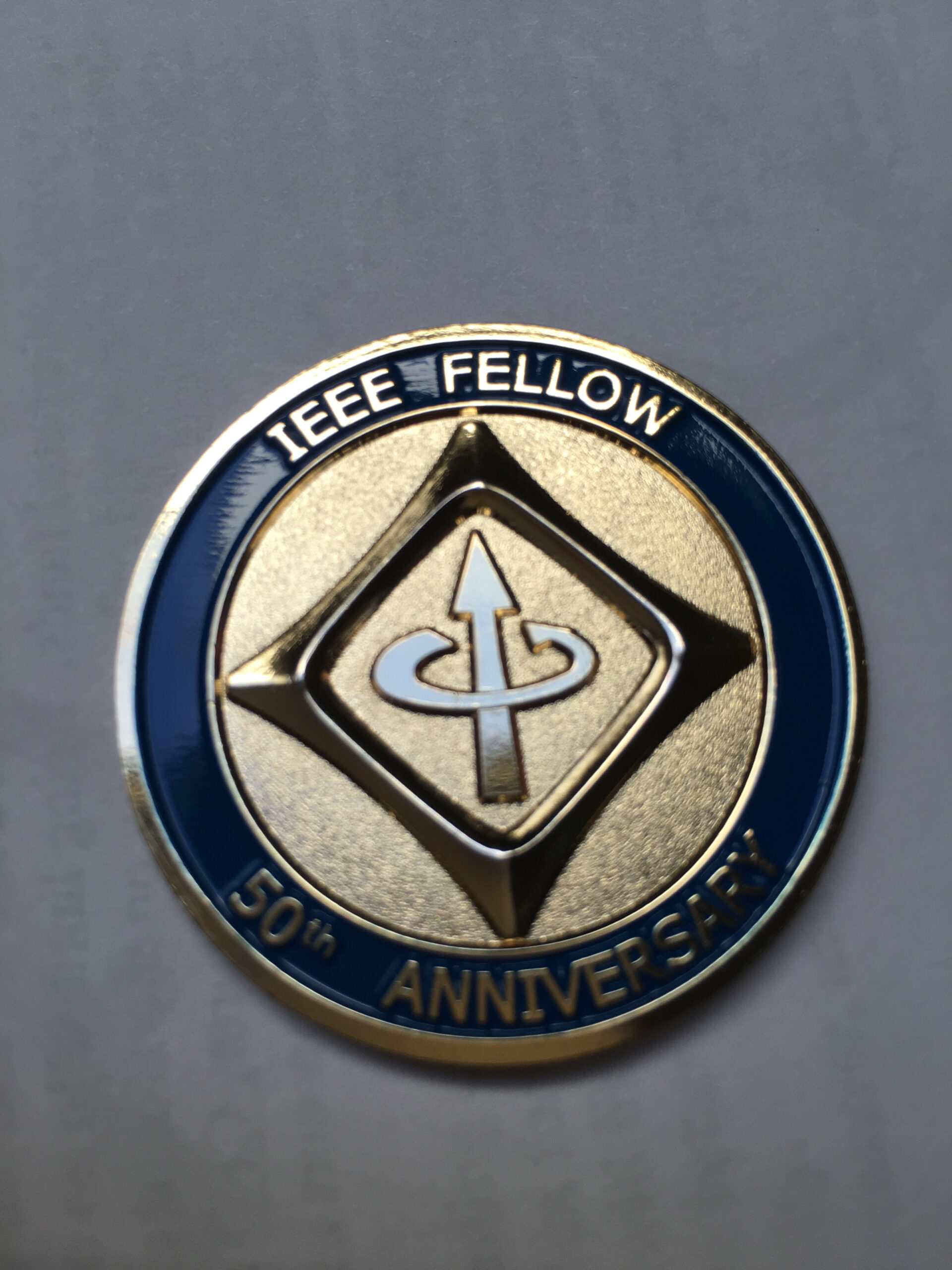 IEEE Fellow Coin – Given to recipients of Fellows elevation status