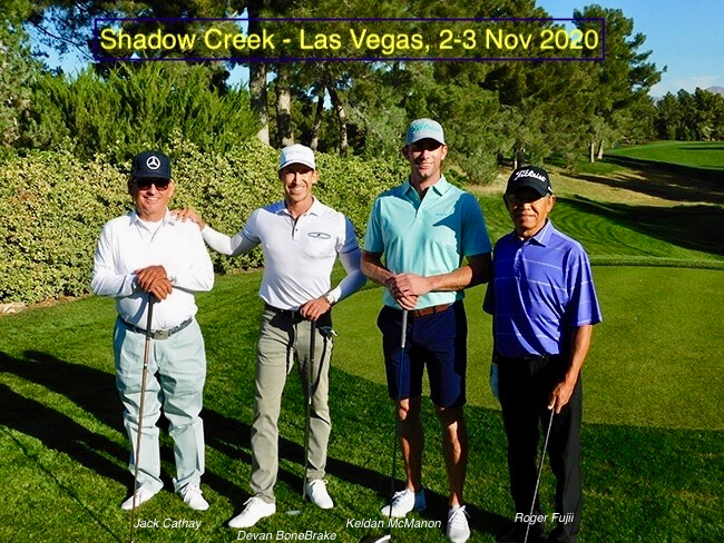 Shadow Creek Golf – Playing in a Pro-Am tournament golf with my Golf Channel instructor, Devan Bonebreak