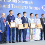 Presenting awards to IEEE NPSS Chapter Founders at the 2024 IEEE ICOPS/APCOPTS in Beijing.